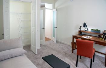 Bedroom with closets